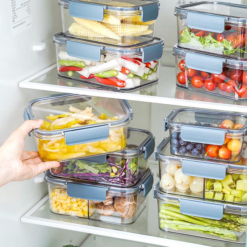 LISM Transparent Refrigerator Food Storage Box Set