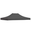 Party Tent Roof 4.5 X 3 M Anthracite 270 G M²