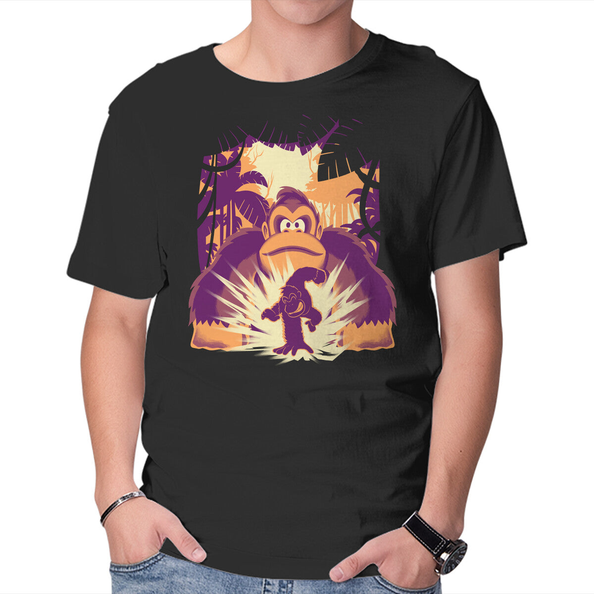 Unisex Crew Neck T-Shirt Banana Mayhem Graphic Short Sleeve Casual Tee XXL