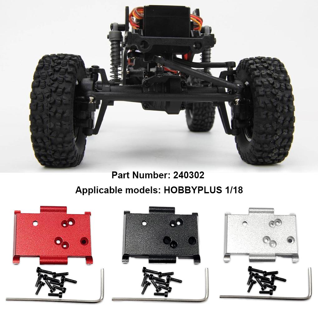 Transmission Gear Box Mount Plate For Hobby Plus 1/18 CR18P Rock Van Improved Stability Reinforced
