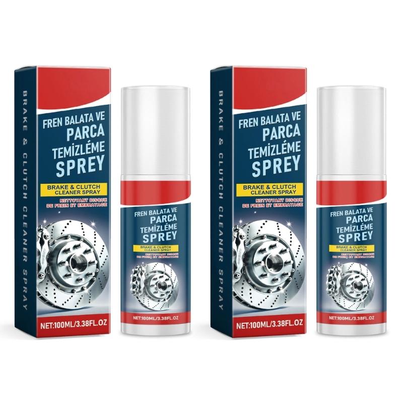 1pc/2pcs Brake Rust Remover Sprayer With Double Action Cleaning And Polishing Technology Cleaning Solution for Disc Hub Rims