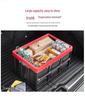 Extra Large Plastic Folding Storage Box for Clothes and Outdoor Car Organizing