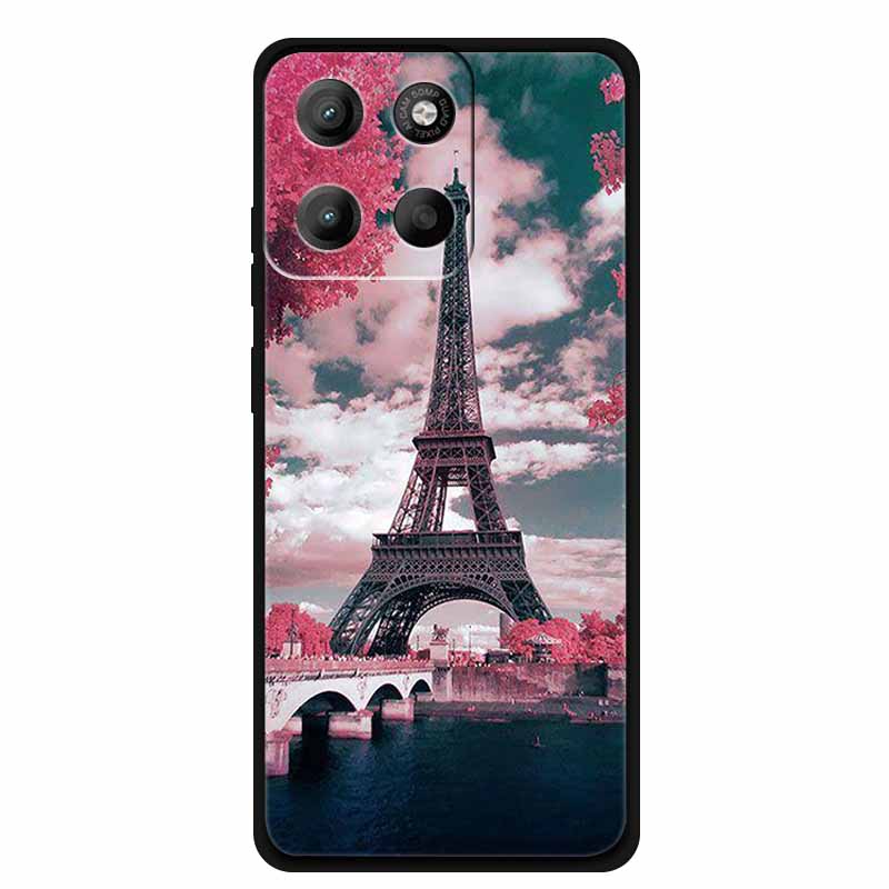 For Motorola Moto G15 4G Case G15Power 2025 New Fashion Black TPU Shockproof Phone Cases For Moto G15 Power Etui Fundas MotoG15