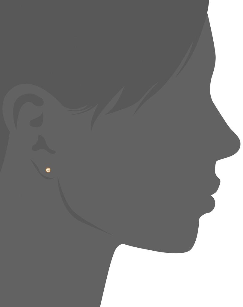 ESTELLE 18K Yellow Gold Earrings (4mm) 0201-1356-0017-0000