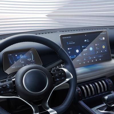 Car Tempered Glass Film For Byd Atto 3 2022 2023 Center Control Touchscreen Navigation Screen Protector Accessories
