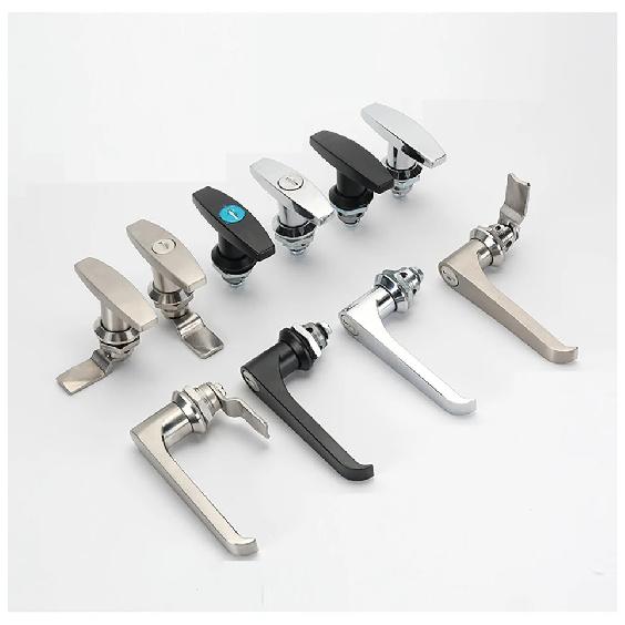 1PCS MS324-1-2 Switch Cabinet Door Latch Lock 304 Stainless Steel L-Type Switch Cabinet Door Handle Lock Hardware Accessories
