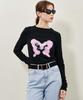 Pluna Studio Lucky Butterfly T-Shirt_Black