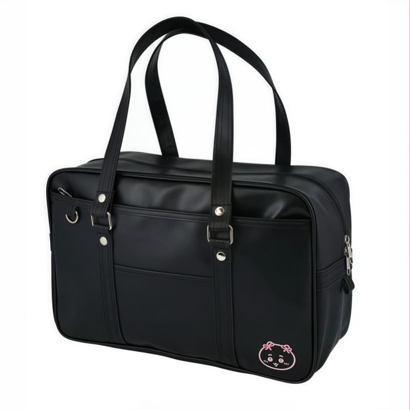 Cute Cartoon Rabbit JK Style Large Tote Bag for Daily School Commute and Handbag