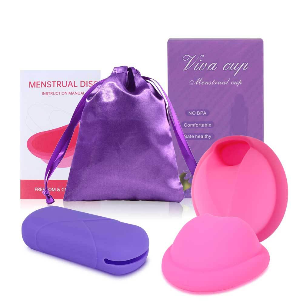 Silicone Menstrual Cup & Disc: Reusable Period Alternative to Pads & Tampons