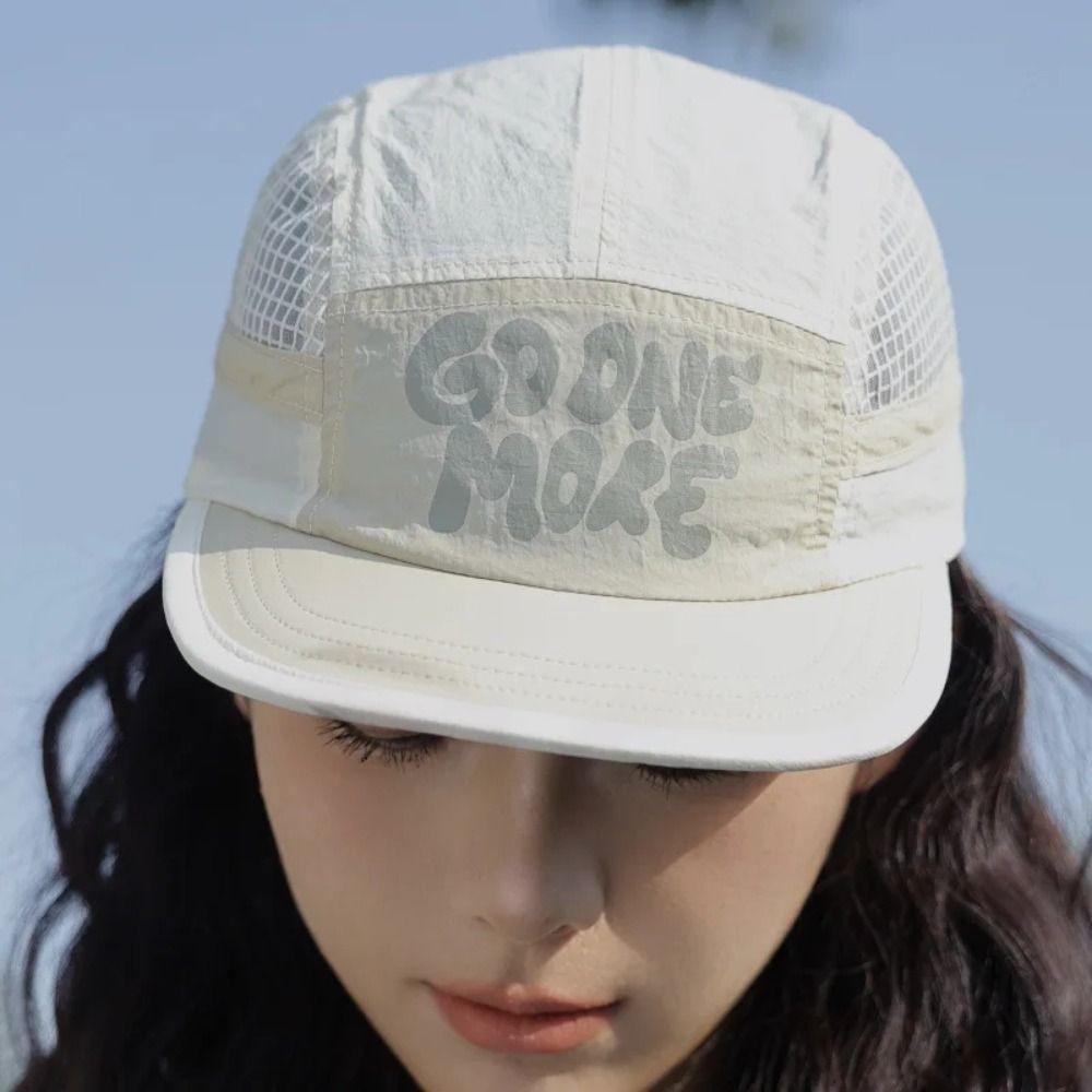Sun Protection Breathable Hat Soft Brim Mesh Running Caps Quick-drying Baseball Cap  Outdoor Sports