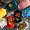 Ceramic Binaural Baking Pan Cheese Baked Rice Bowl Creative Baking Pan Oven Bowl Nordic Style Plate Household Restaurant Hotel Plate