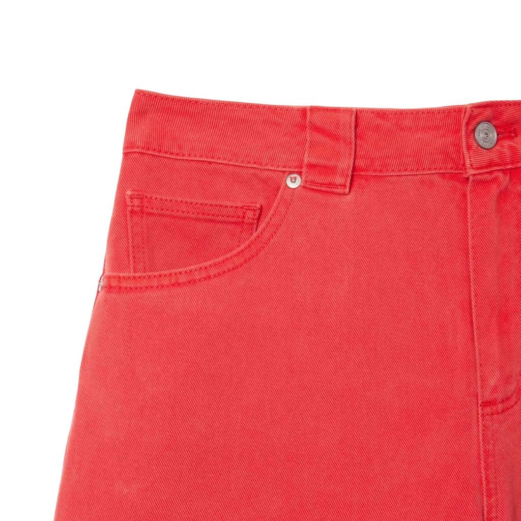 Lacoste Womens/Ladies Bermuda Natural Dyed Long Shorts