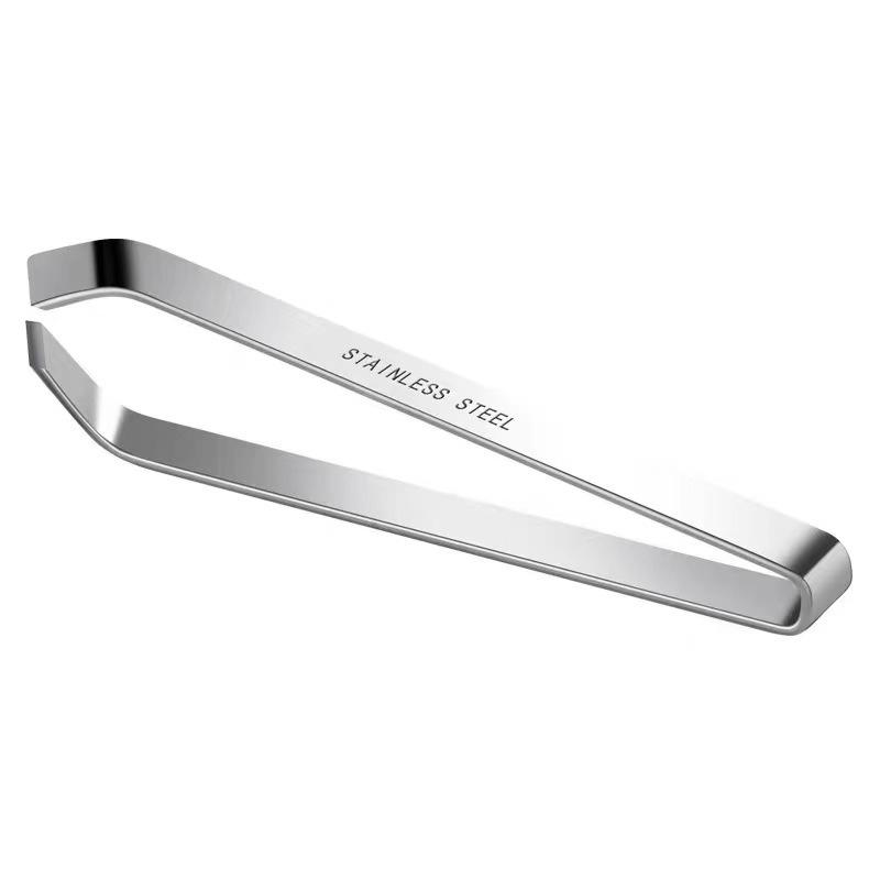 1pcs Stainless Steel Fish Bone Tweezers Tongs Kitchen Tweezers Fish Bone Plucking Clamp Kitchen Gadgets Tools CFQJ009