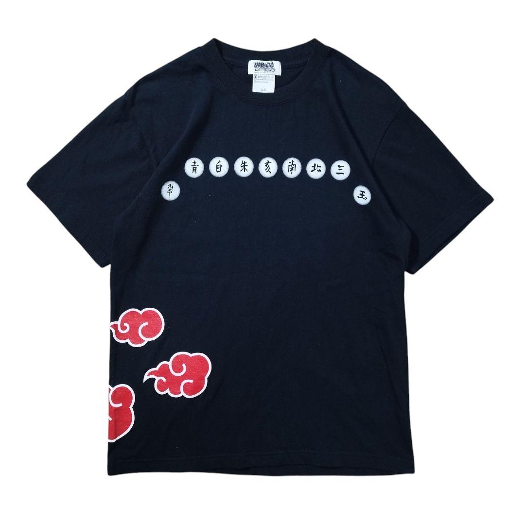 

[USED] Naruto Shippuden 00s anime vintage T-shirt NARUTO