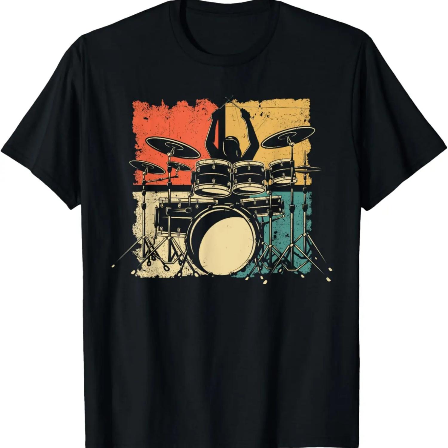 I d rather be playing drums T-Shirt S