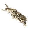 1pc Mini Portable Vintage Brass Bull Keychain Ornament Statue Ornament Gift