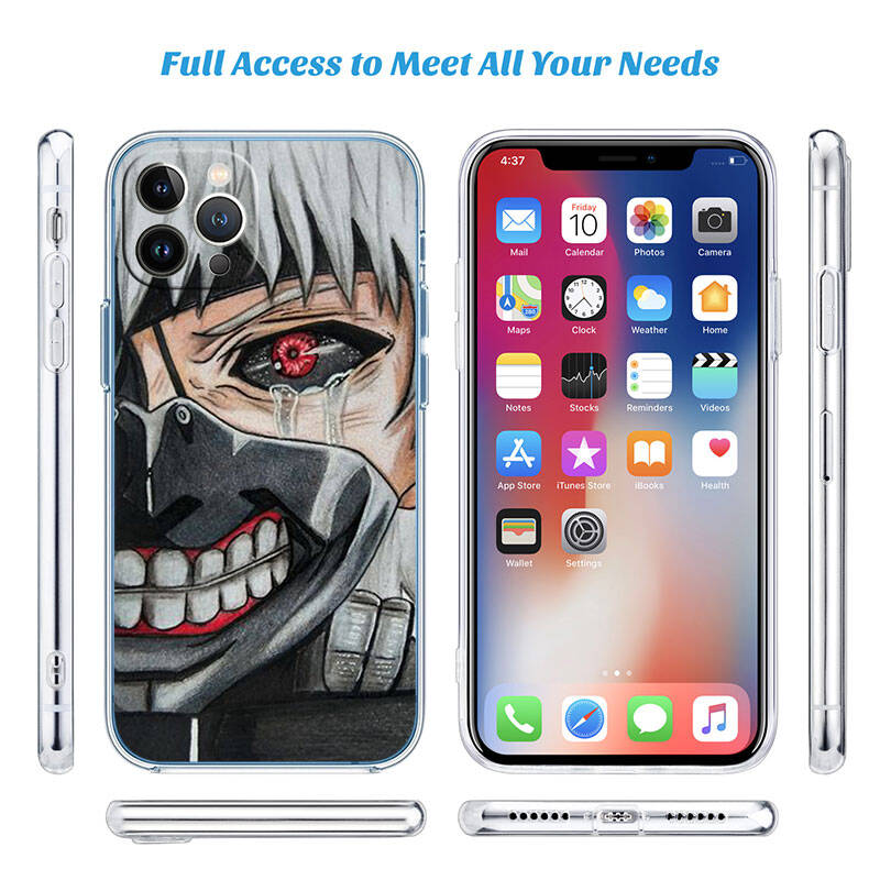 MH149 Tokyo Ghoul Phone Case for Motorola Edge 20 30 S30 40 50 Fusion Lite Plus Pro Neo Ultra One Power Action Macro Hyper Vision Zoom
