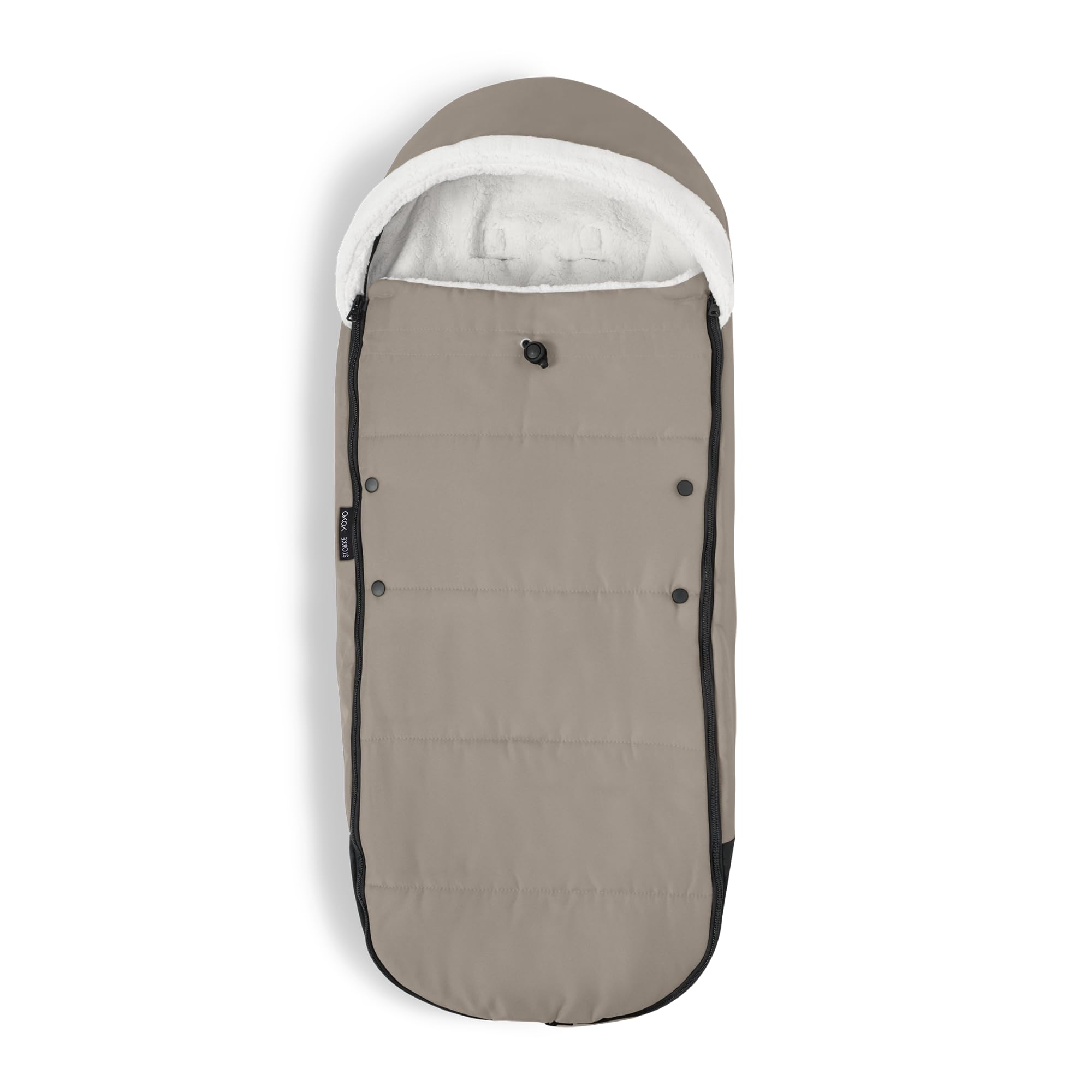 

YOYO Foot x H5cm x 646604 [Stokke] Muff, Taupe, W18.5cm D89cm,