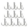10 Pcs High Strength Fishing Treble Hook Baitholder Bass Fishing Hook for Freshwater Saltwater Fishing Tackle Parts