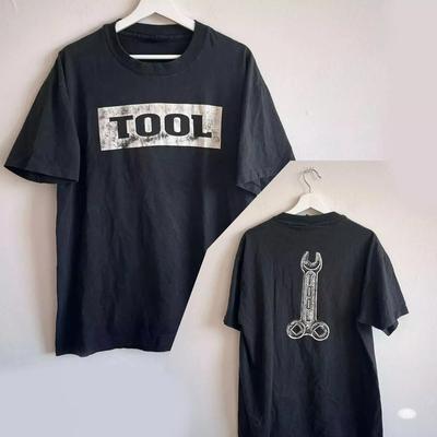 Vintage 90s Tool Alternative Metal Rock Band Wrench Tour Tshirt Unisex T-Shirt
