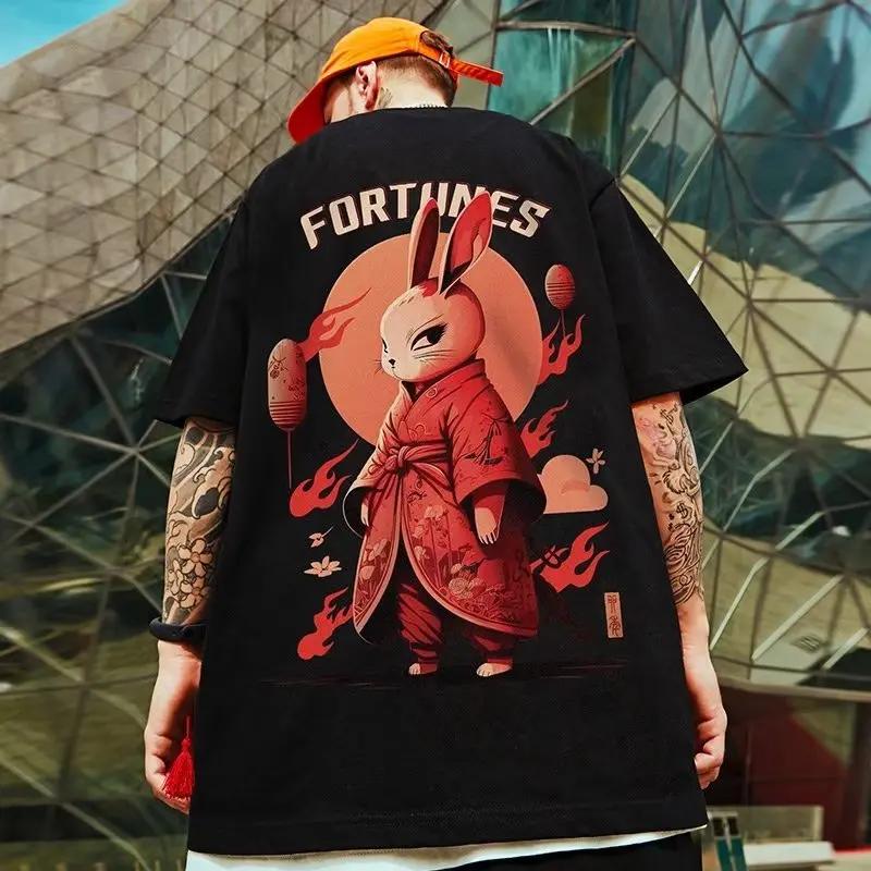 

Летняя новая повседневная свободная футболка с короткими рукавами, мужская модная свободная футболка с принтом, большой размер 8XL, хип-хоп, парная одежда, короткий рукав, хлопковый топ S бежевый