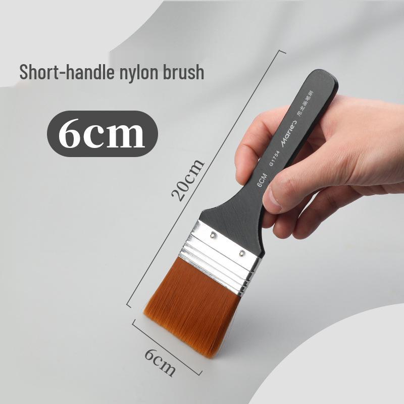 Mali G1754 Nylon Paint Brush Set for Gouache, Acrylic, Oil and Wall Art