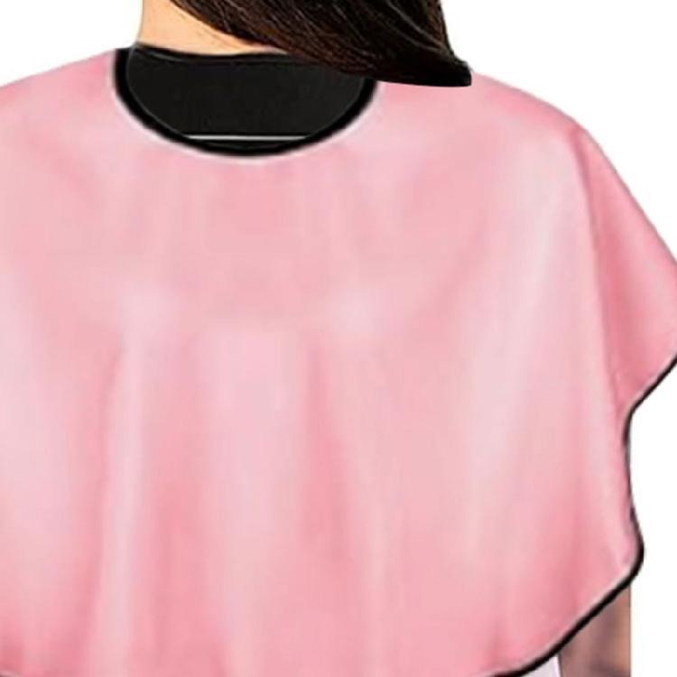 Makeup Cape Beauty Salon Cape Water Resistant Short Smock Light Weight Beard Apron Styling Shampoo Cape for Hairdresser