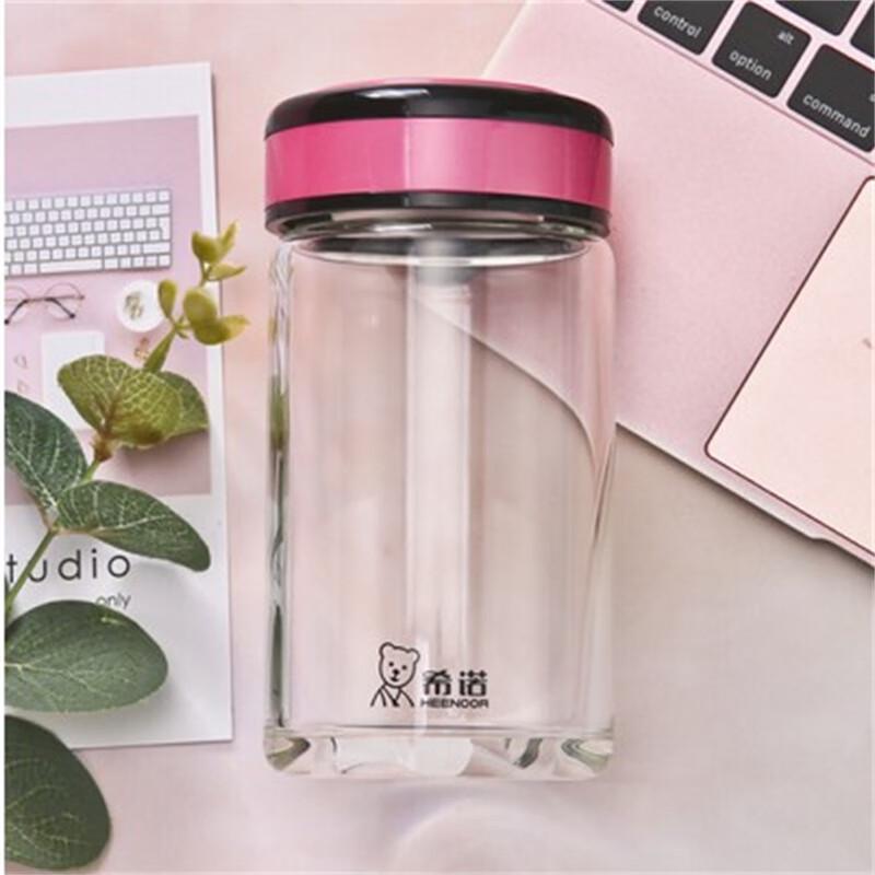 

Heenoor XN-7555 Portable Borosilicate Glass Cup