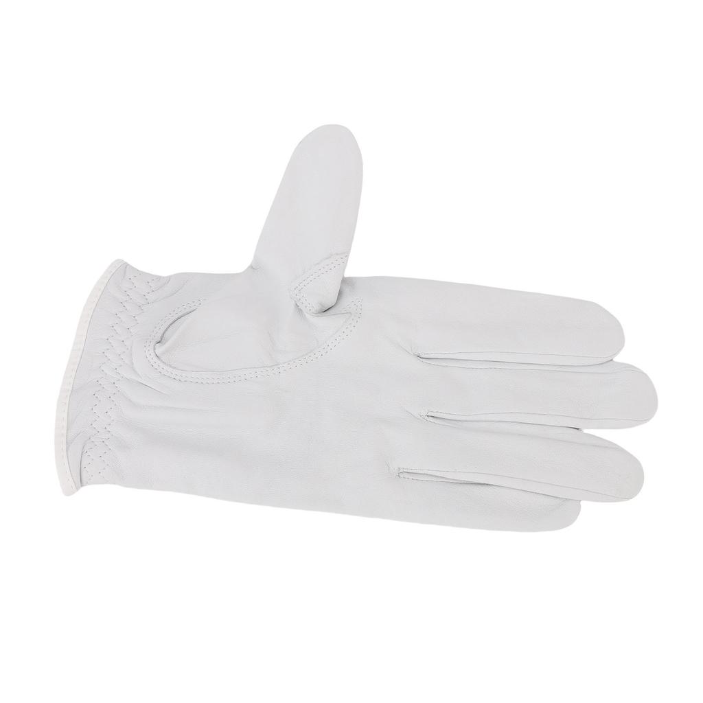 Left Handed Club Glove Sheepskin Breathable Good Grip Club Full Finger Glove for Hot Humid Weather Training M