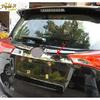 Car Chrome Rear Trunk Lid Trim molding Cover Garnish For Toyota RAV4 2013-2015