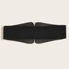 Retro Waist Seal Women'S Coat Decorative Waist Willow Extra Wide Belt Black Elastic Belt Women