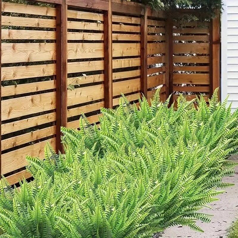 2PCS Artificial Persian Fern Leaf Bundle Nordic-Style Green Plant Decor Home Decor Scenery Accent Grass