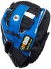 Lezax Guts LEAGUE Kinder Soft-Baseballhandschuh (Ball enthalten), Synthetisches Leder, 9 Zoll, Schwarz x Blau, GLBM-5765