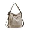Borsa a tracolla in nylon impermeabile a doppio uso, grande capacità, multi-tasche, zaino da viaggio, borsa a mano
