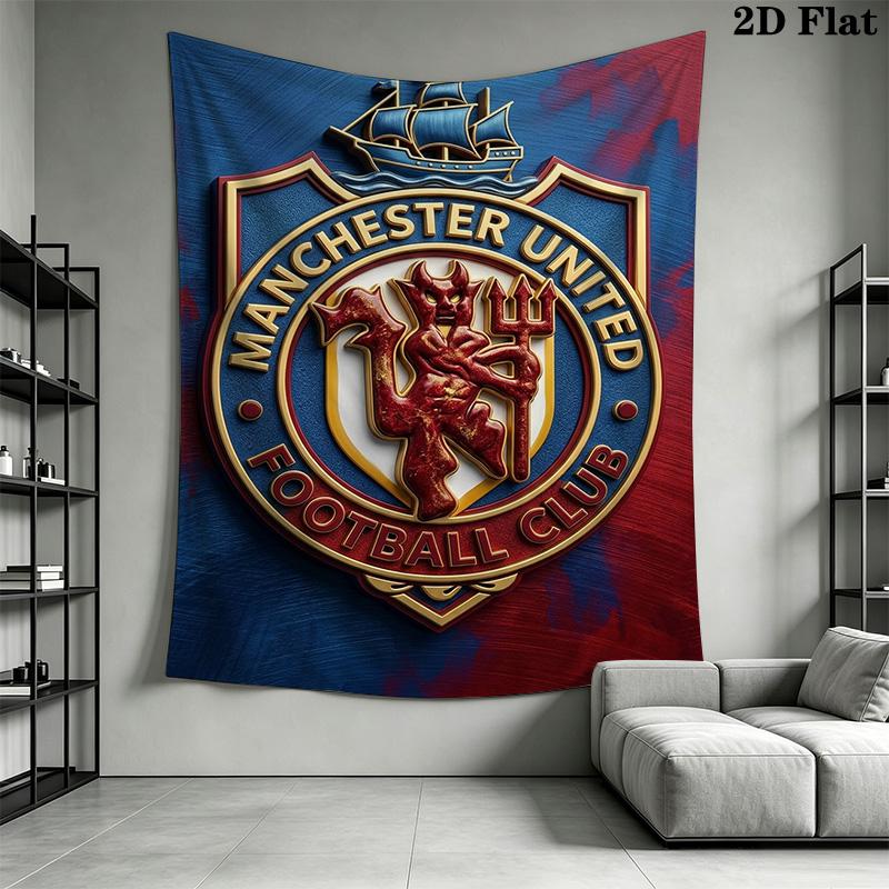 Manchester United Devils Here Threepiece Set 1 Duvet Cover 2 Pillowcase Without Core Christmas Birthday Gift Duvet Cover And Pillowcase