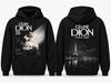 Felpa Con Cappuccio Stampata In 3D Con Grafica Ritratto Celine Dion Paris 2026 Comeback Show, Unisex, Uomo, Donna, Streetwear, Felpa Ca