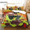 Anime Chainsaw Man Bedding Set Boys Girls Twin Queen King Size Duvet Cover Pillowcase Bed Boys Adult Home Textileextile