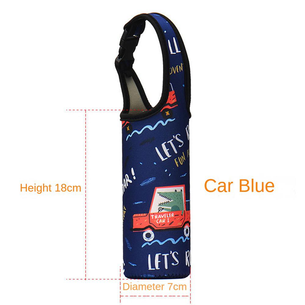 Urijk Water Bottle Case Sleeve Sports Insulation Water Bottle Covers Pouch With Strap Portable Cellphone Holder Bottle Bag