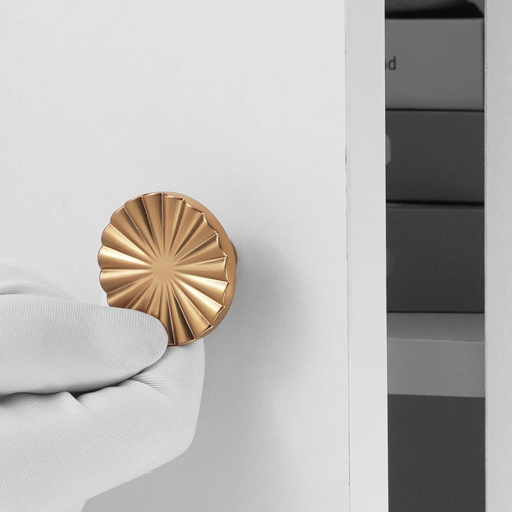 10 Pack Kitchen Cabinet Knobs Champagne Bronze Cabinet Zinc Alloy Knobs Gold Drawer Knobs Kitchen Hardware