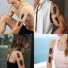 9pcs Temporary Tattoo Spaceship Colorful Realism Black Hole Planet Waterproof Long-lasting Body Stickers Alien For Men Arms