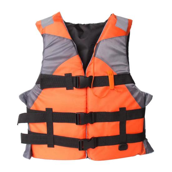 Life Vest with Retractable Seat Belts Reflective Films Life Waistcoat Buoyancy Over 100N Safety Flotation Garment
