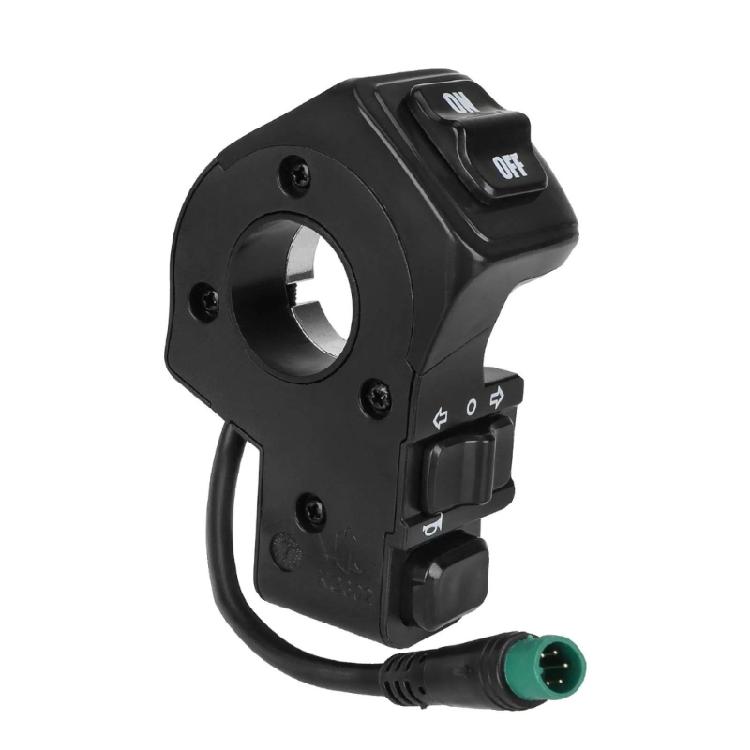 

Waterproof Headlight Button Switches Electric Scooter 5 Pin Turn Signal Switches Replacement Headlight Switches 1