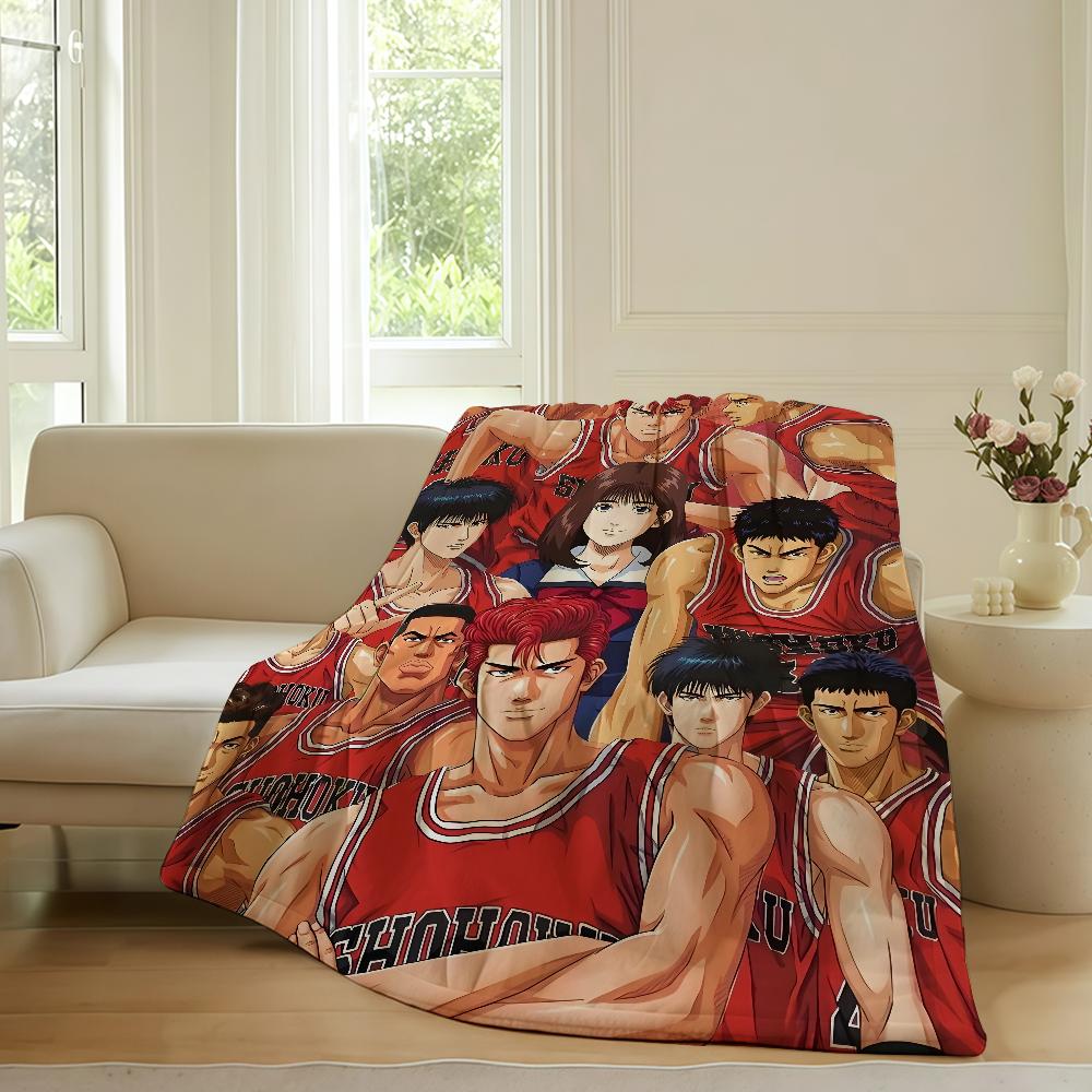 Classic S-Slam Comic D-Dunk-S Blanket Warm Soft Suitable For Bedroom Sofa Bed Living Room Office Travel Camping Gifts