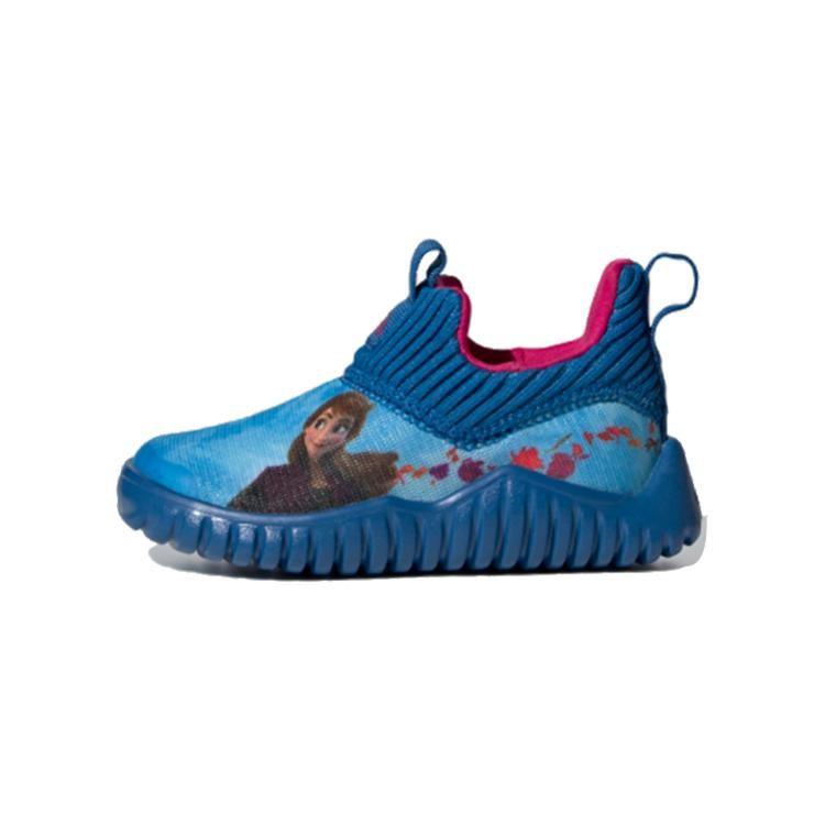 Disney X Adidas Rapidazen Comfortable Breathable Low Top Toddler Shoes Blue Infant And Toddler FV4261
