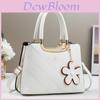 Stylish Summer Handbag For Women 2024 Chic Versatile Color Block Pu Tote Bag