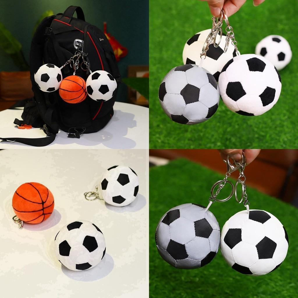 Football Basketball Toy World Cup Stuffed Plush Doll Key Rings Children Gifts
