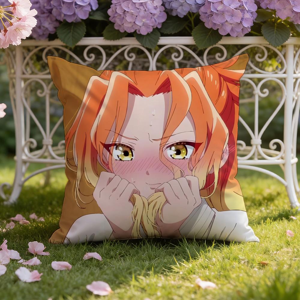 M-Mikadono Sanshimai wa Angai, Choroi Cushion Cover Home & Car Dual-Scene Pillow Cover: Reversible for Premium Comfort