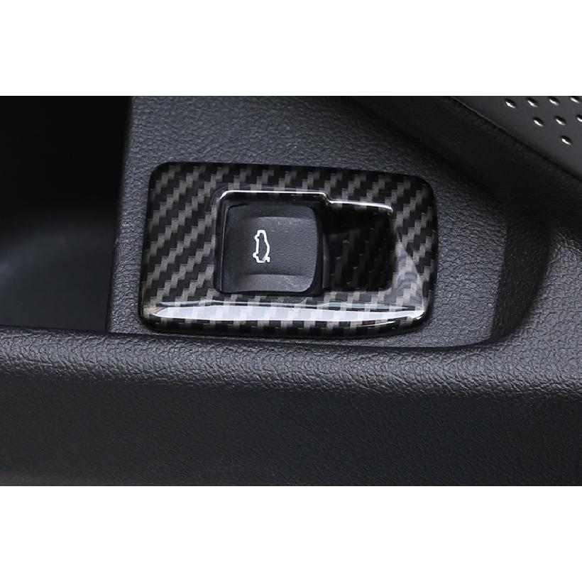 Back Door Tailgate Switch Cover Trim For BMW 3-Series G20 - Carbon Fiber