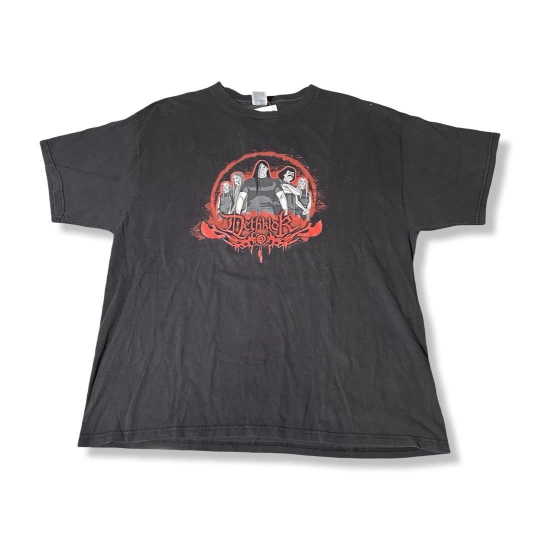Vintage Dethklok Metalocalypse Adult Swim T Size XL Y2K Band Tee Unisex T-Shirt XXXXL