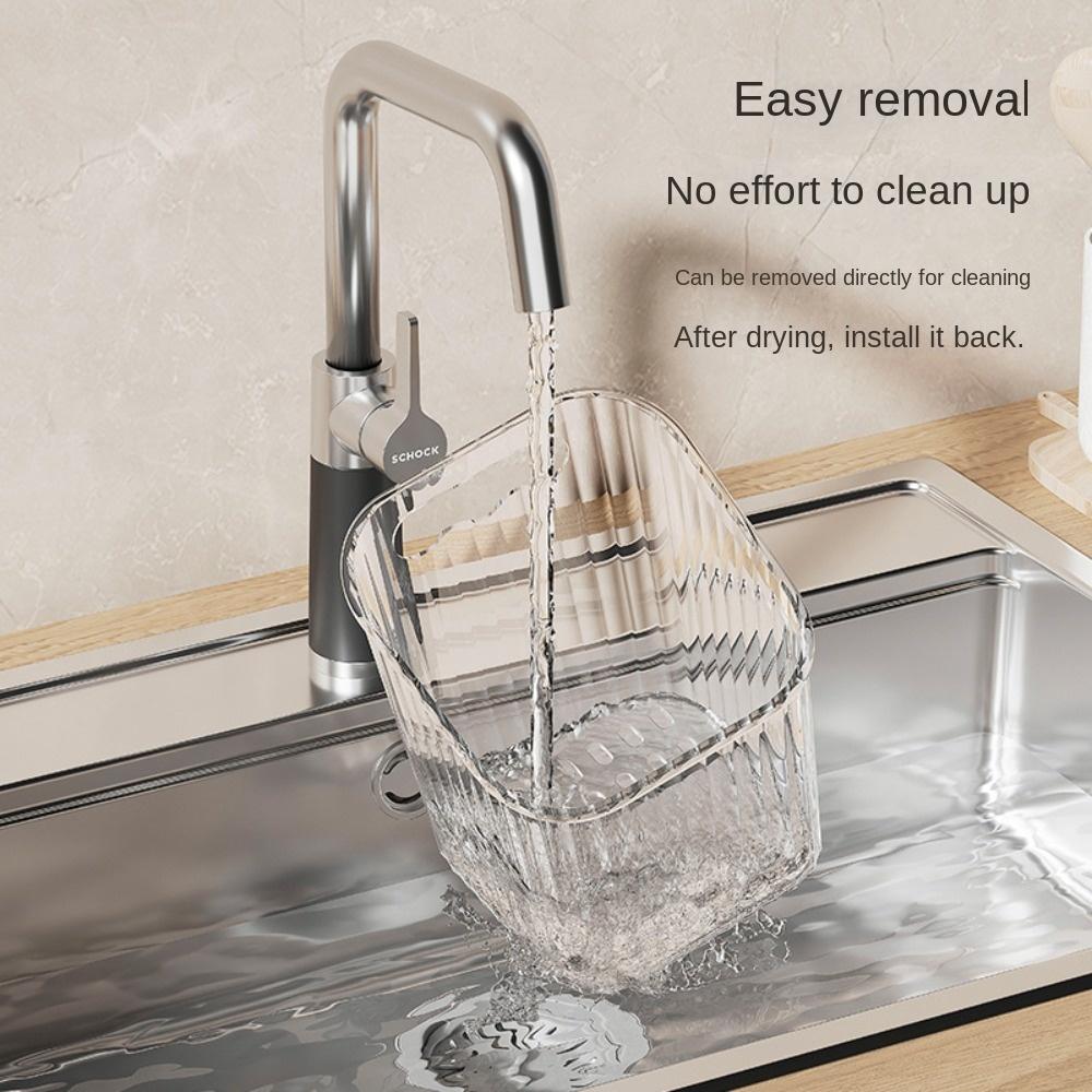 Storage Tools Kitchen Storage Box With Drain Ginger Garlic Storage Rack